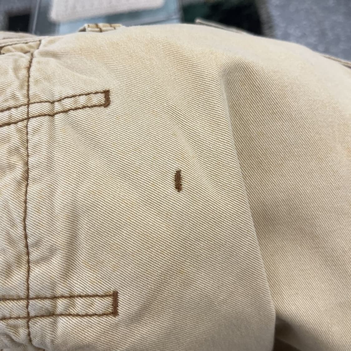 리바이스 빈티지 캐주얼 워크 오트밀 카고 반바지 34인치 C11522 상품이미지7
