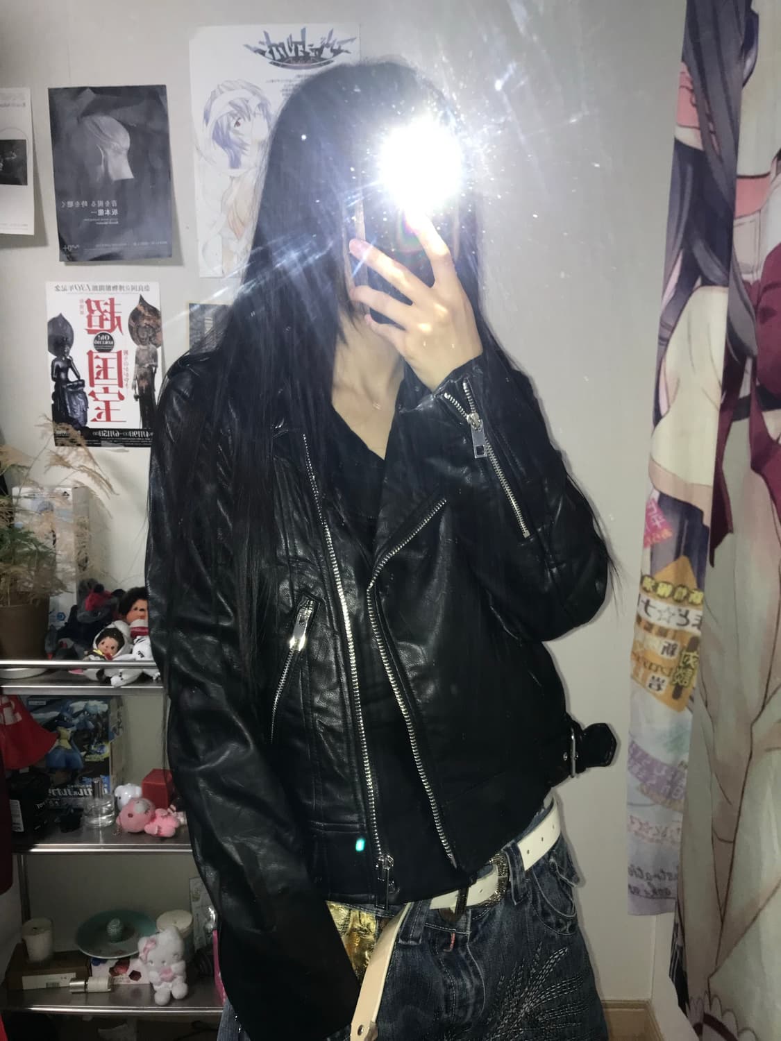 자라 라이더 레더자켓 상품이미지2