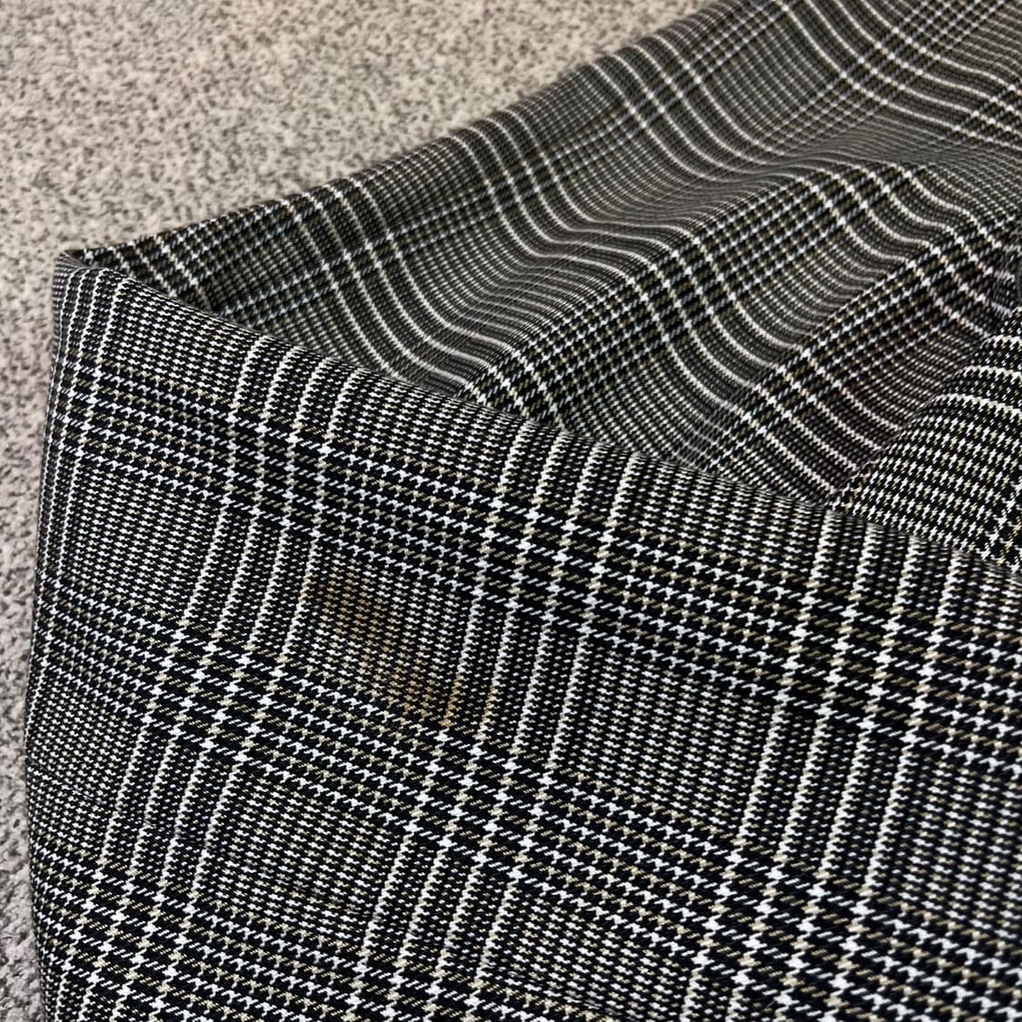 지오송지오 글렌체크 맥코트 상품이미지8