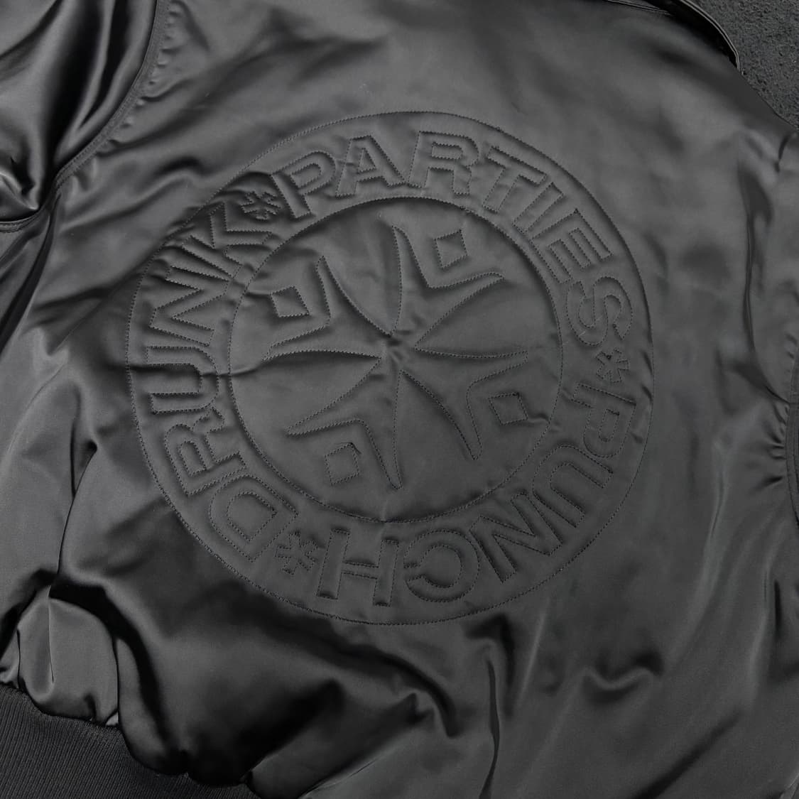 2 펀치드렁크파티즈 블랙 MA-1 CWU 플라이트 항공점퍼 상품이미지4