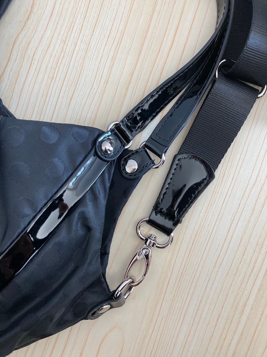 Y’SACCS by Yohji Yamamoto 도트패턴 토트백 상품이미지5