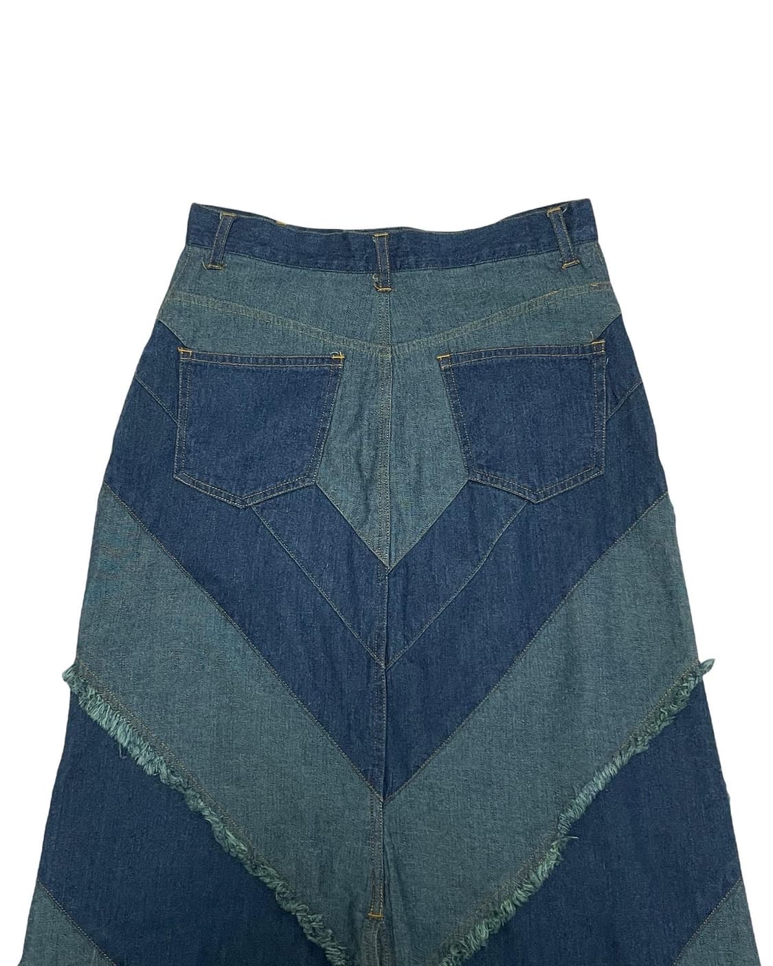 Denim detail long skirt  상품이미지6