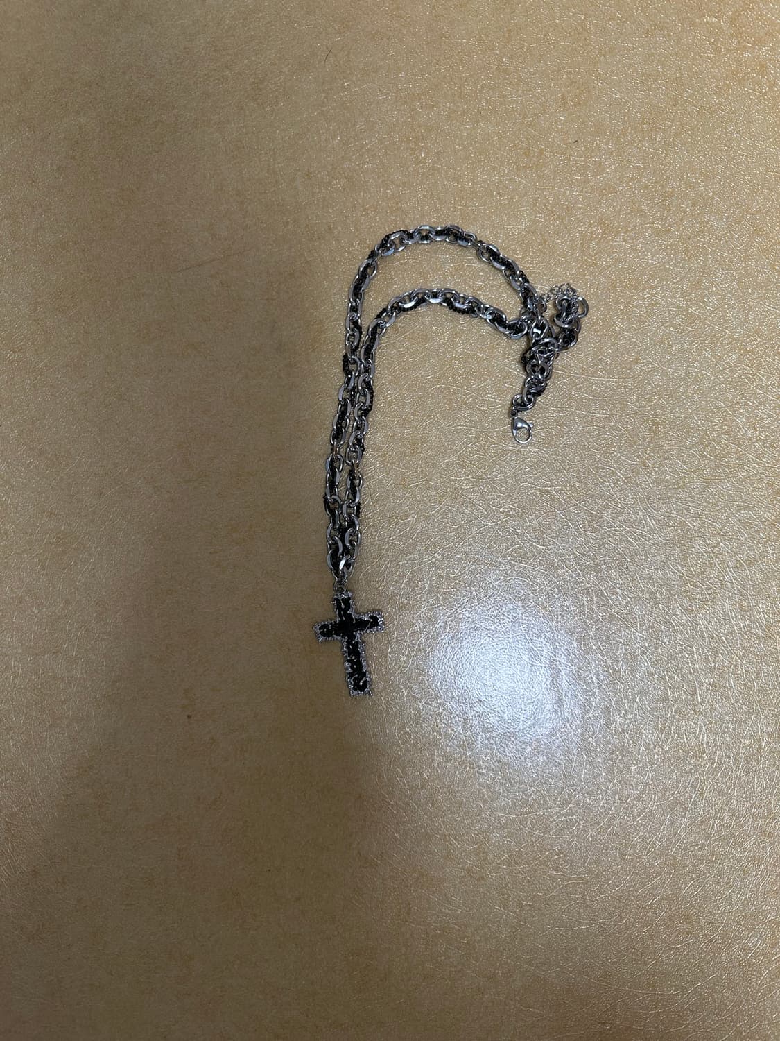 빈티지 십자가 목걸이 상품이미지1