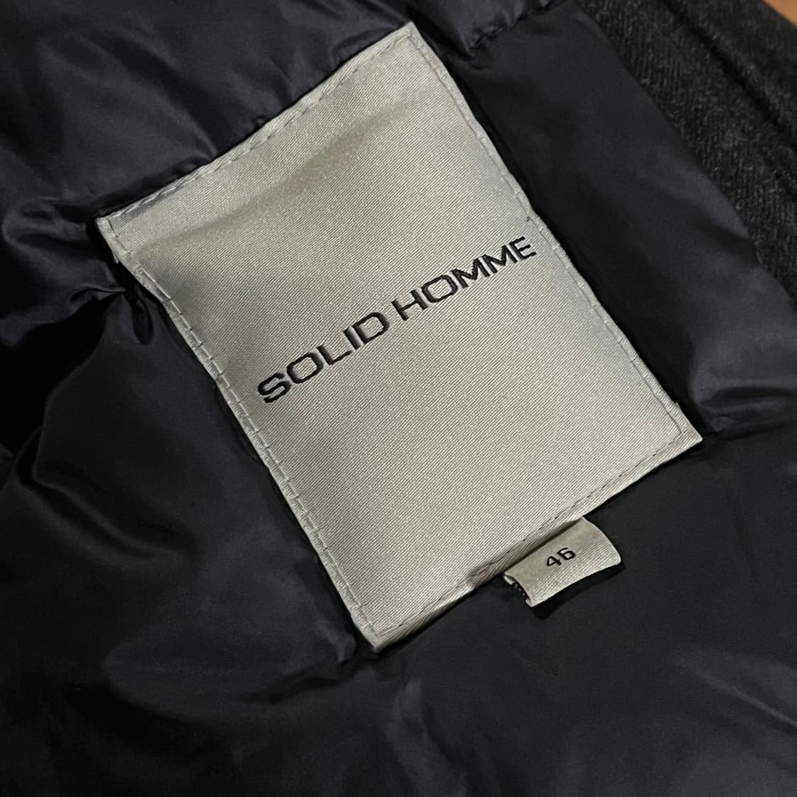 [95] 솔리드옴므 라쿤퍼 구스파카 상품이미지8