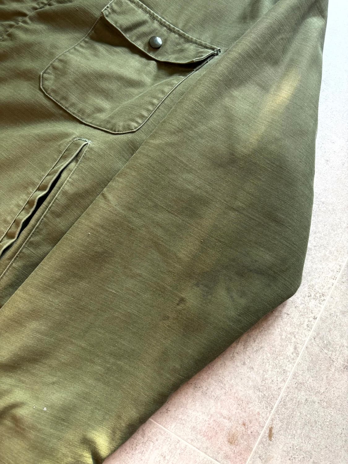 60's 미 해군 A-2 덱 자켓 L(105) 상품이미지4