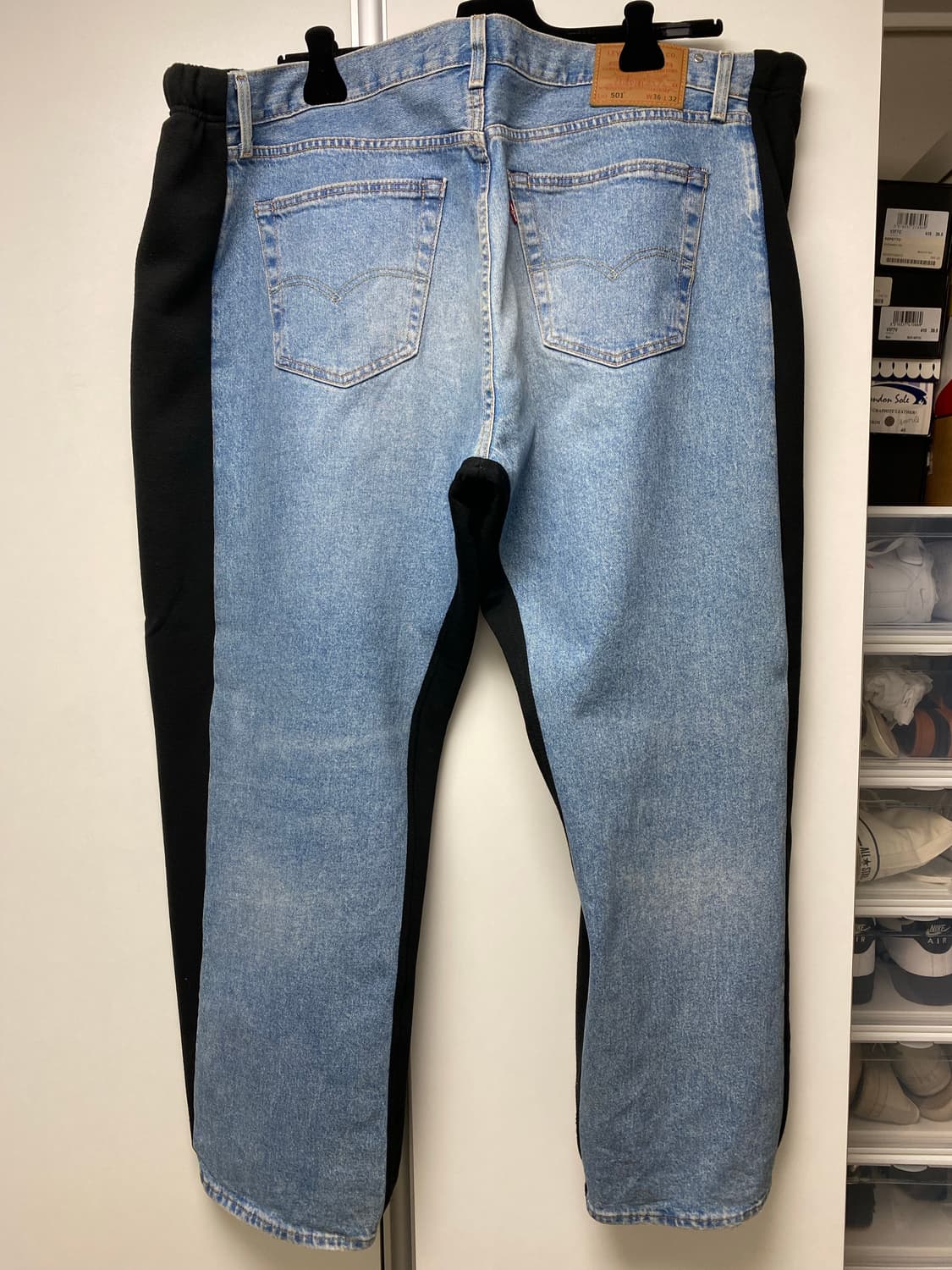 [L] 블레스 bless 오버조깅진 검청 판매합니다 상품이미지3