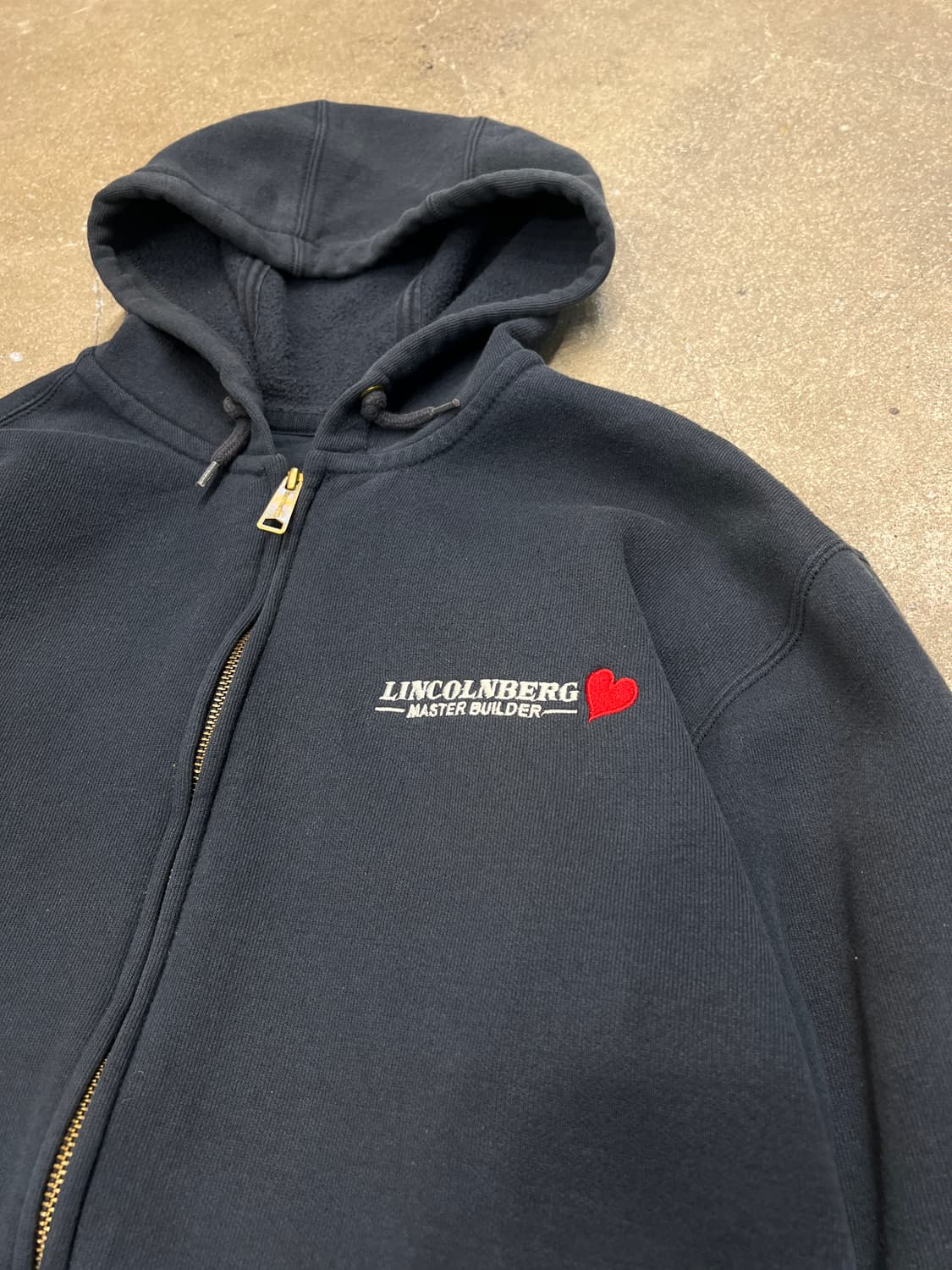 칼하트 후드집업 NAVY L 상품이미지2