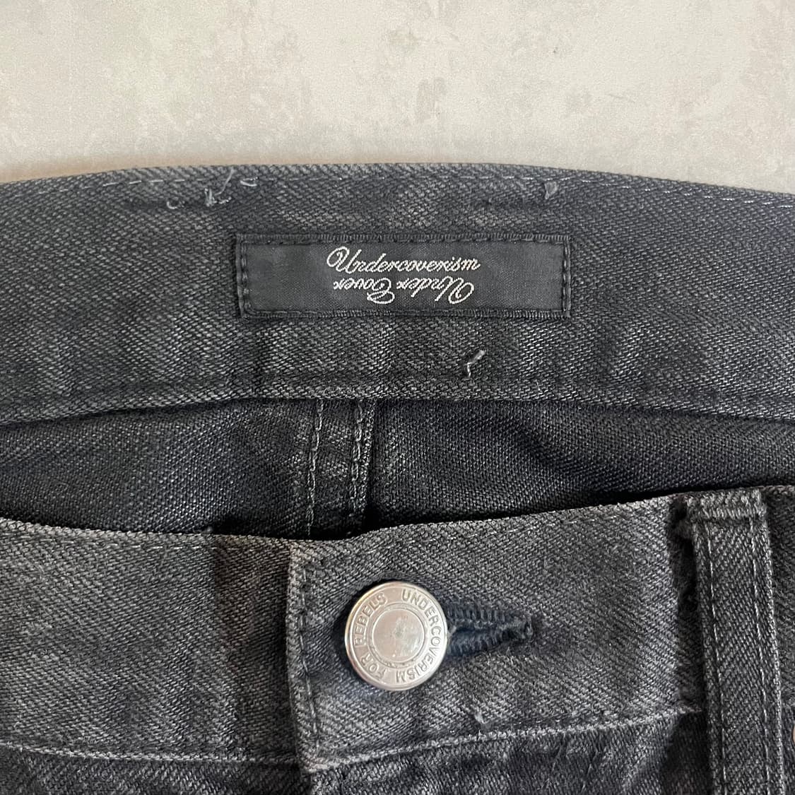 Undercover 08AW Side Zipper Denim 상품이미지5
