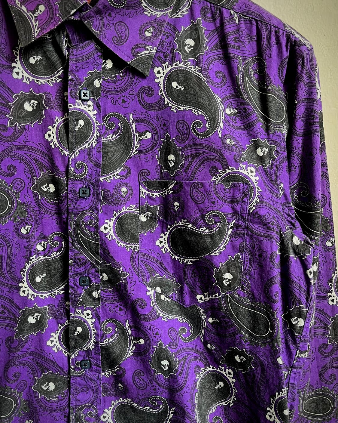 PPFM Archive Skull Paisley Graphic Shirt 상품이미지6