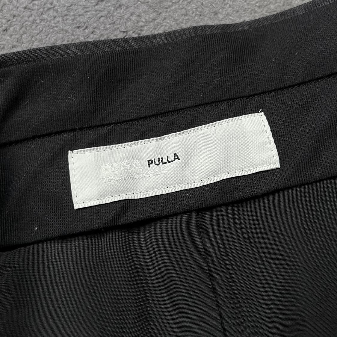 Toga Pulla 토가 풀라 울 플리츠 멀티컬러 랩 스커트  상품이미지8