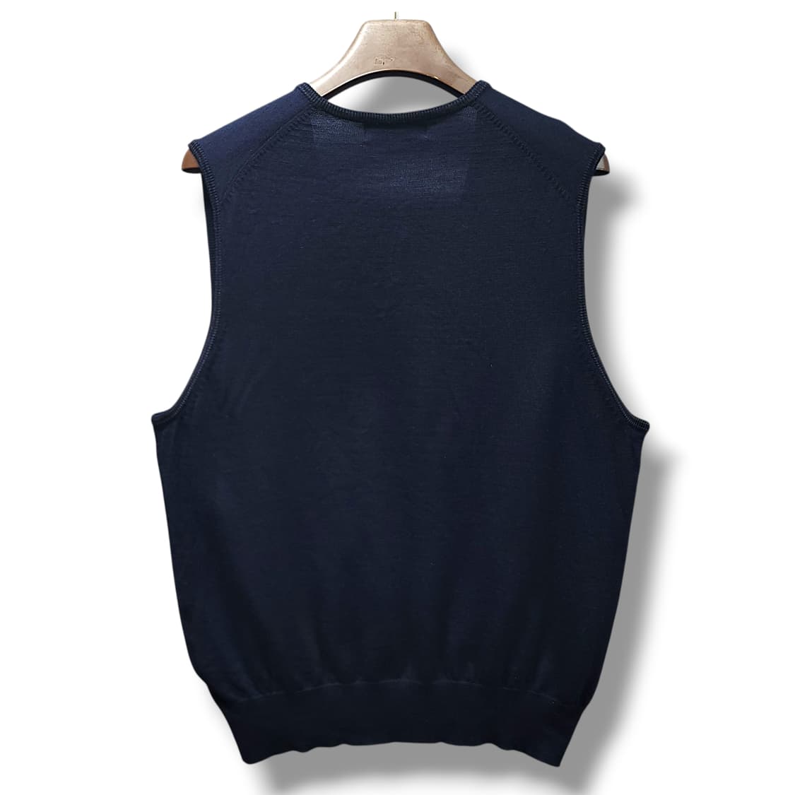 [105] 생로랑 YSL 블랙 빈티지 울 니트 조끼 상품이미지2