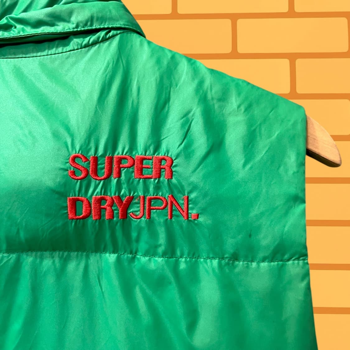 슈퍼드라이 더블 블랙 라벨 다운 베스트 (M) 상품이미지5