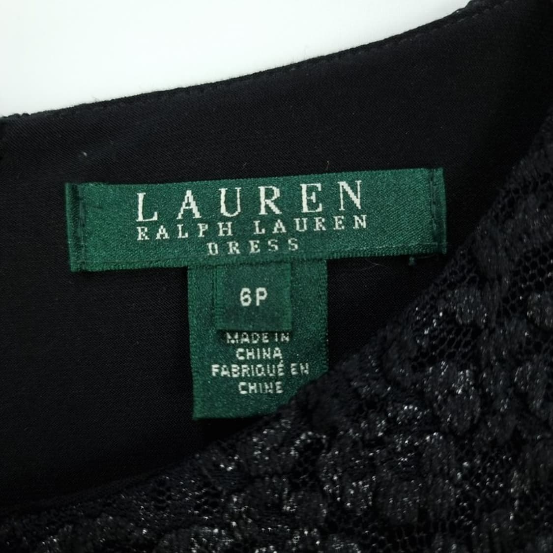 [랄프로렌] 레이스 자수 엘레강스 원피스 M19494 상품이미지6