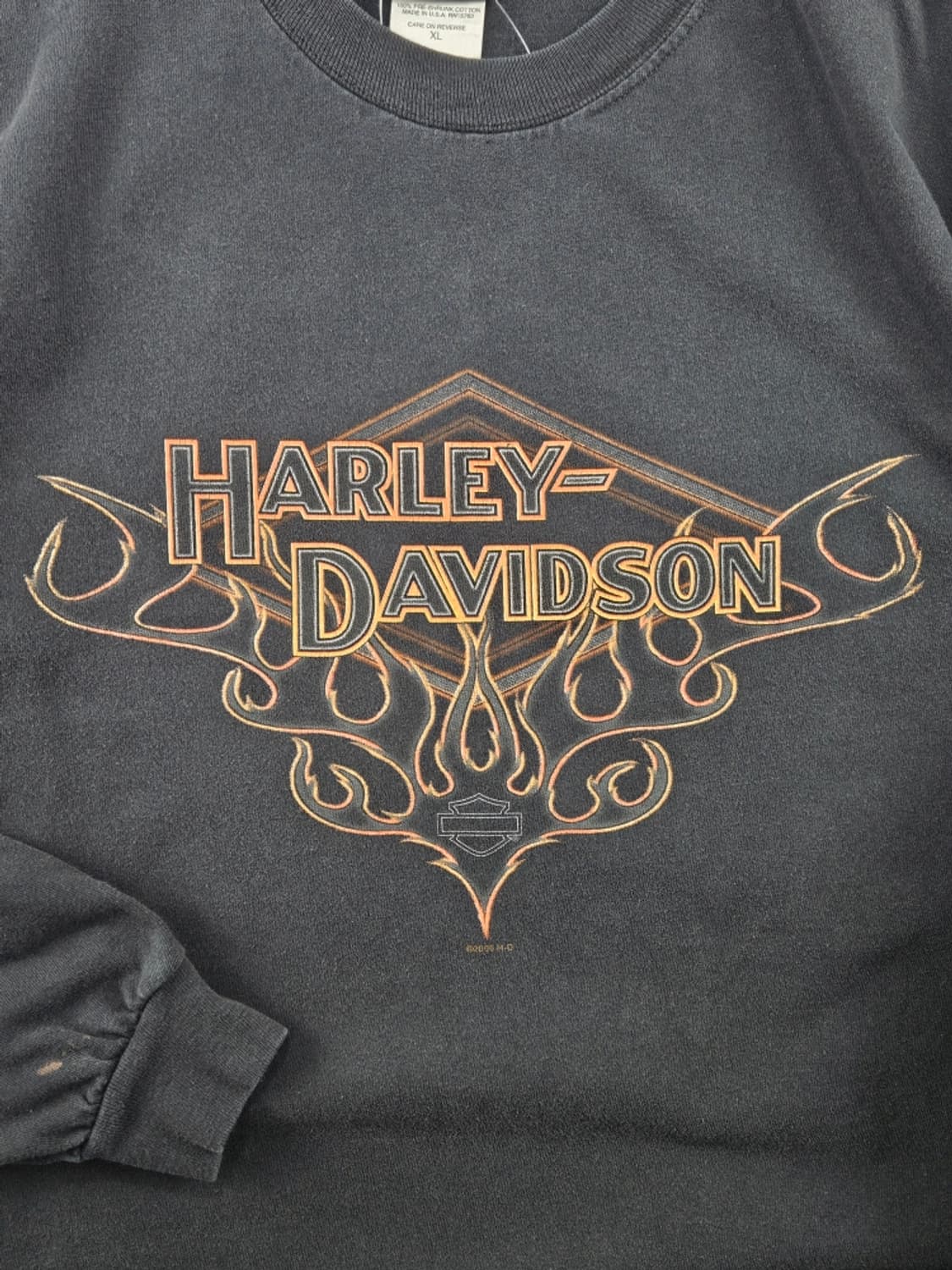 USA 할리데이비슨 잭슨 홀 플레임 롱슬리브 ( XL ) / 11526 상품이미지6