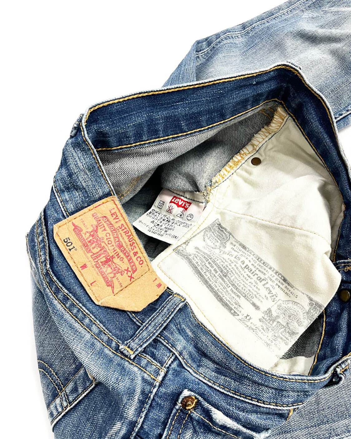 Levi’s 워싱 데님팬츠  상품이미지6