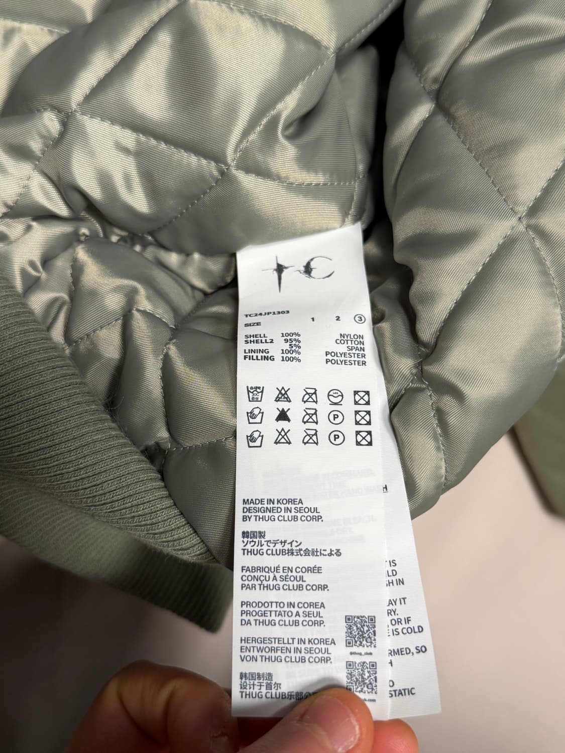 떠그클럽 어버드 라이트닝 봄버 올리브 상품이미지7