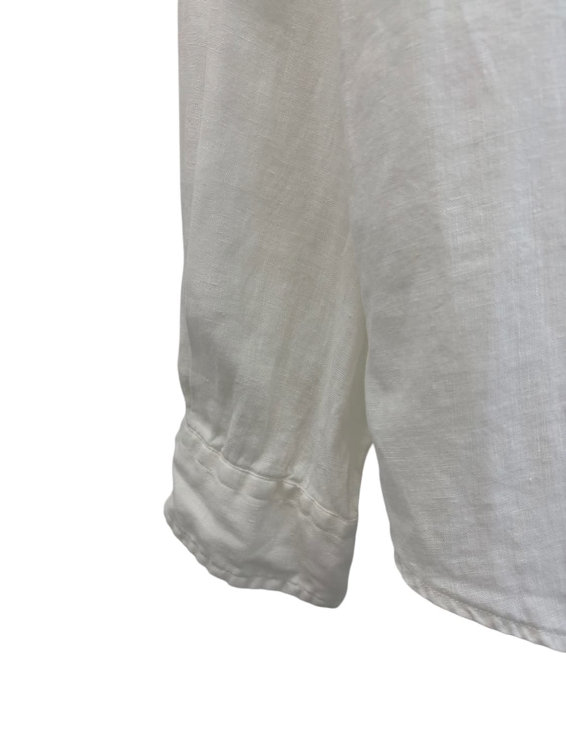 폴로 린넨 셔츠 화이트 (XL)  상품이미지6