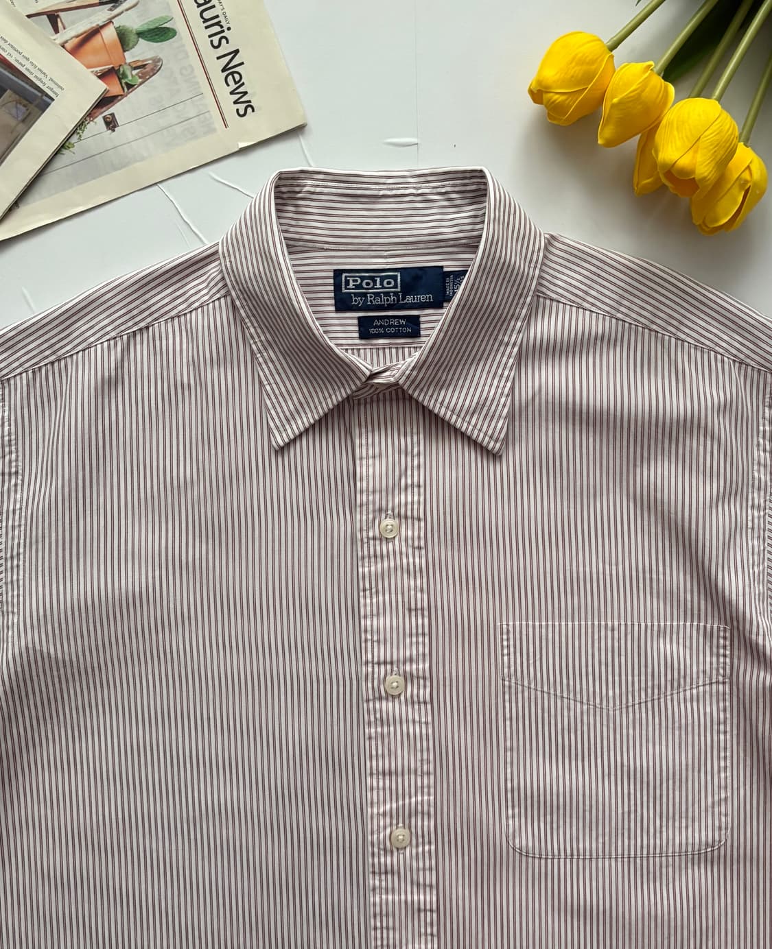 Polo 폴로랄프로렌 빈티지 반팔 셔츠 상품이미지3