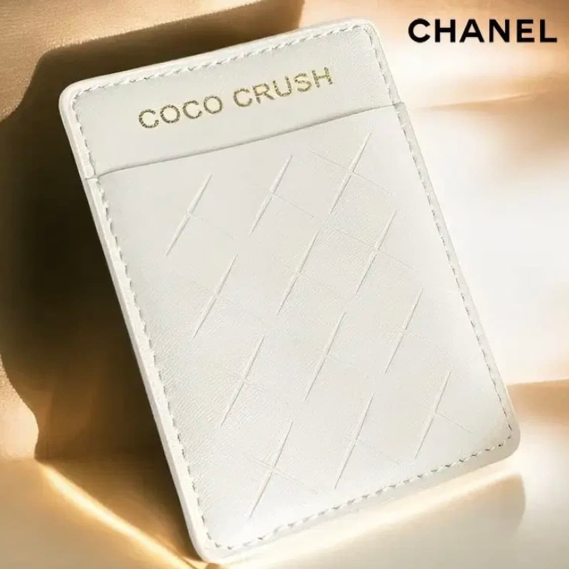 [정품] CHANEL 샤넬 코코크러쉬 크림화이트 카드지갑 상품이미지1