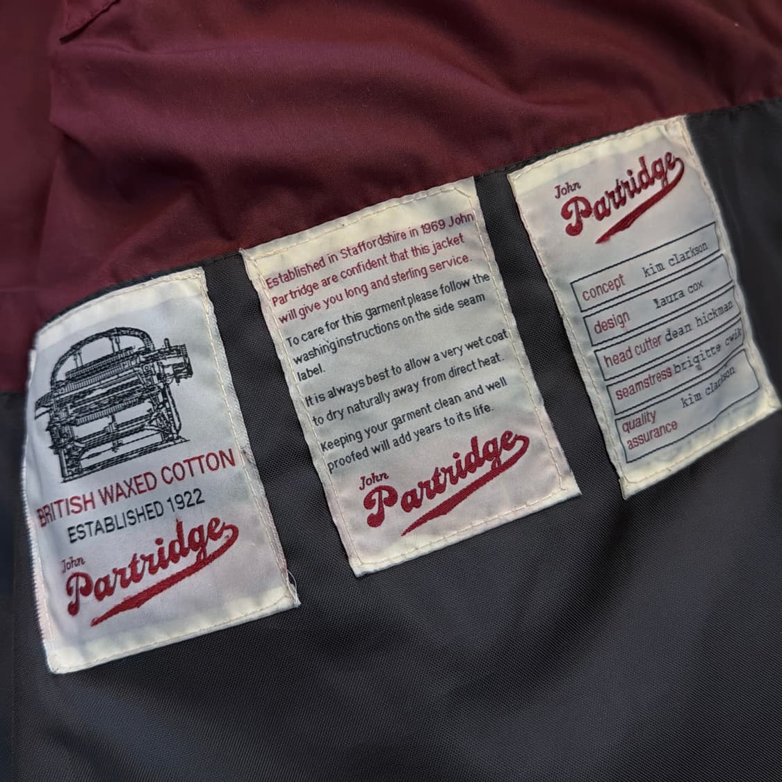 존 파트리지 왁스 헌팅 자켓 상품이미지5