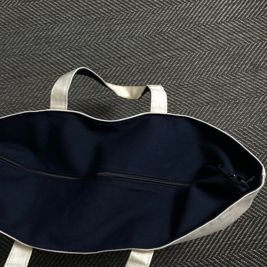 YELE 예일 투톤 캔버스 에코 도트백o 4297 상품이미지5