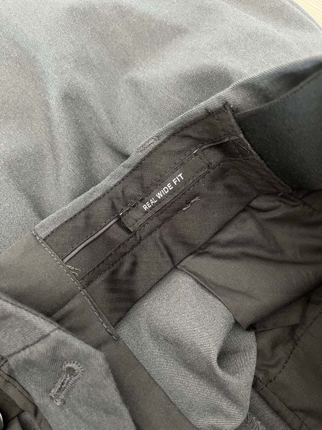 무탠다드 슬랙스 (그레이, 블랙) 상품이미지2