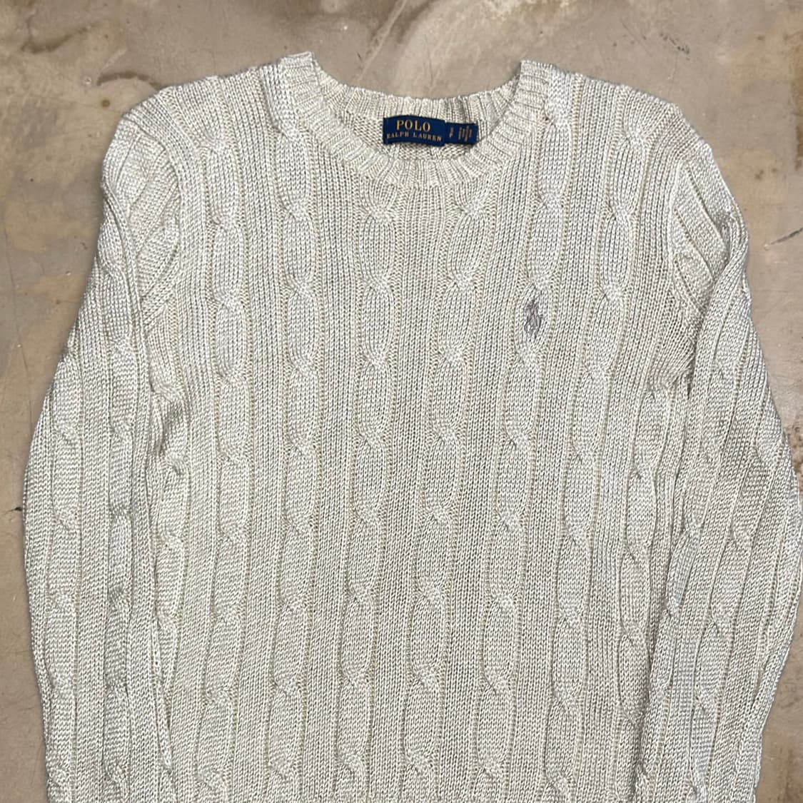 S 폴로랄프로렌 여성용 케이블 니트 상품이미지1