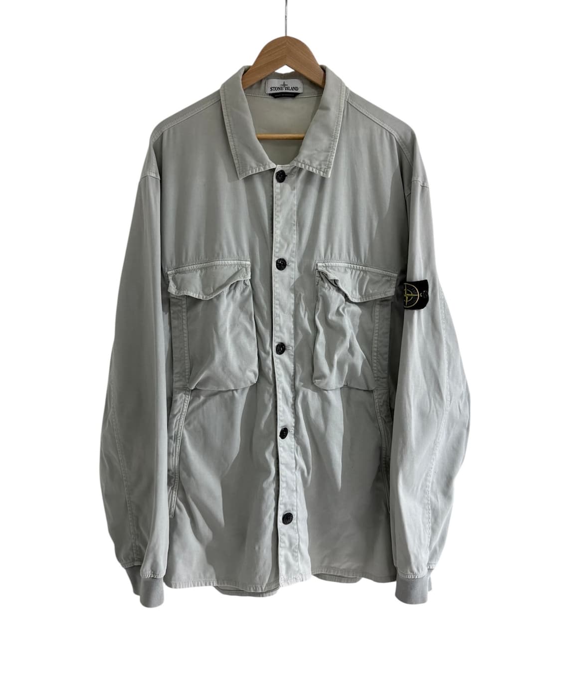 스톤아일랜드 올드 이펙트 오버셔츠 자켓 상품이미지1