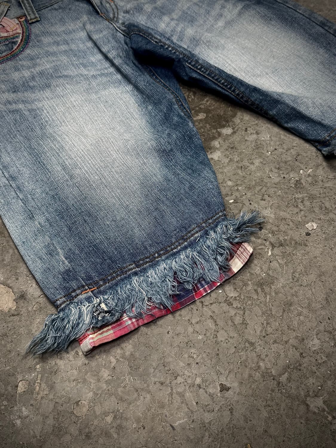 Double Belt Denim Shorts 상품이미지5