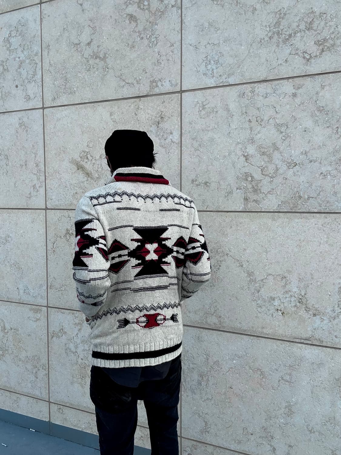“Vintage” Nordic Cowichan Zip Up 상품이미지4