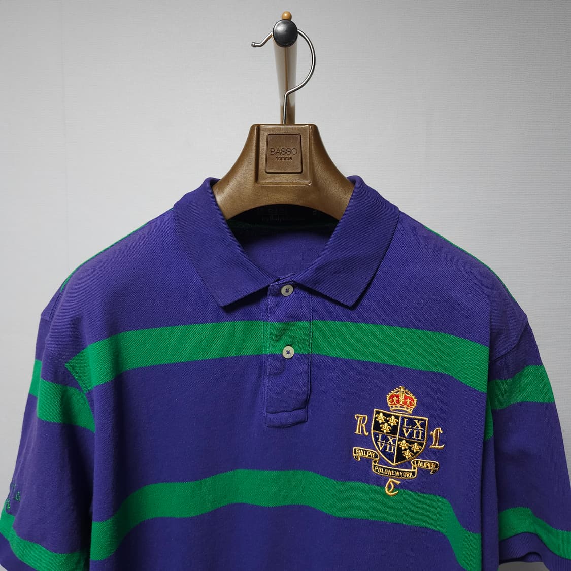 XL ) 폴로 랄프로렌 스트라이프 반팔 카라티 상품이미지2