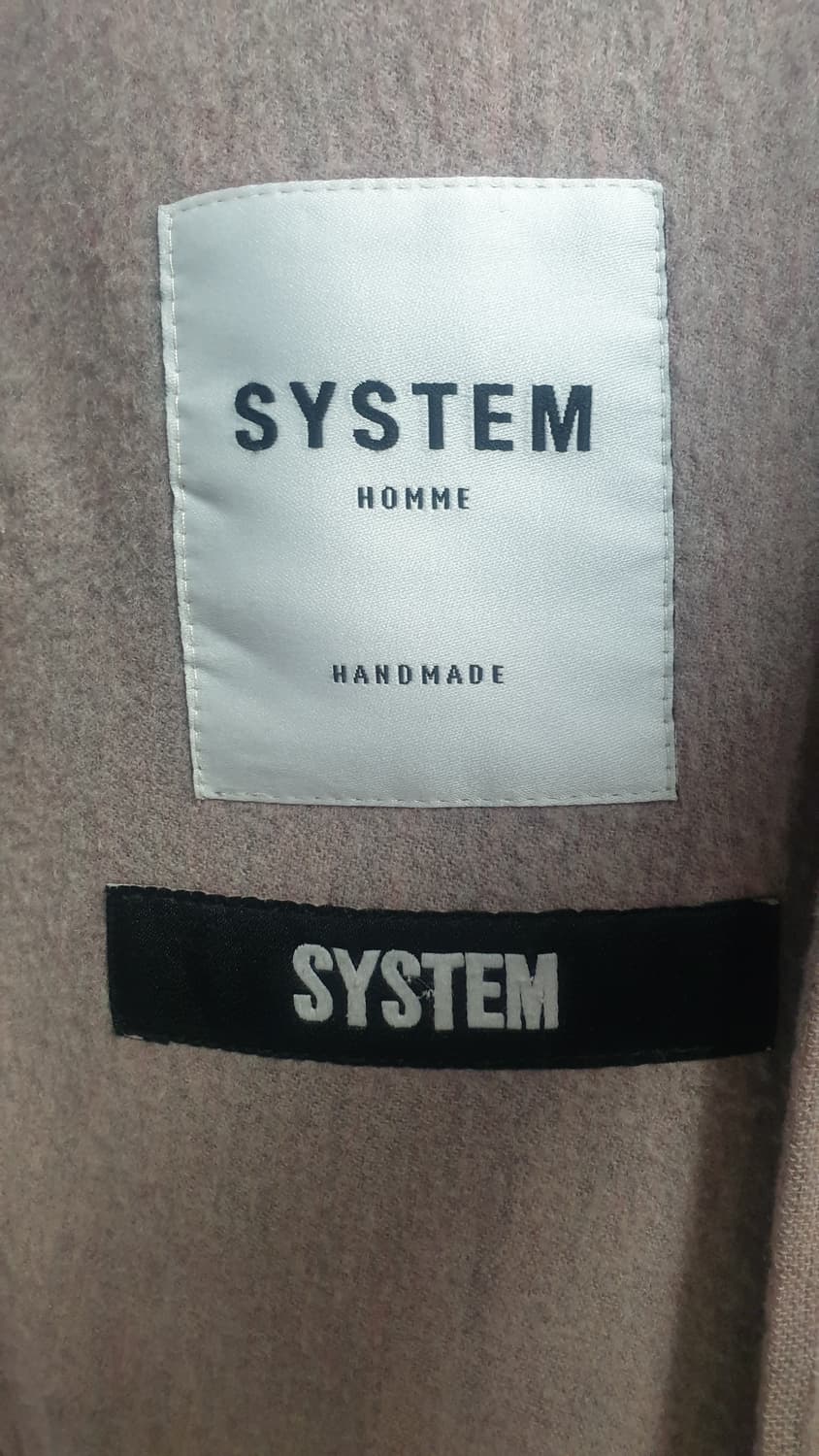 시스템옴므 핸드메이드 코트 95 상품이미지4