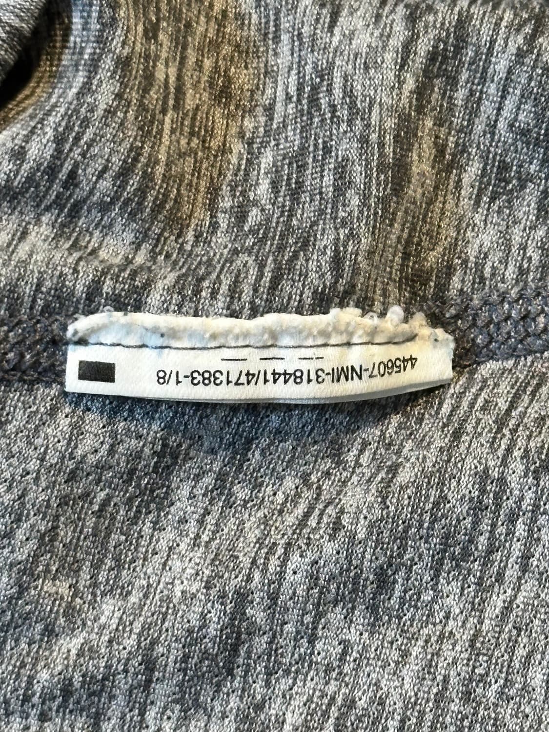 나이키 NIKE 드라이핏 스우시 기능성 반집업 긴팔 티셔츠 그레이 상품이미지6