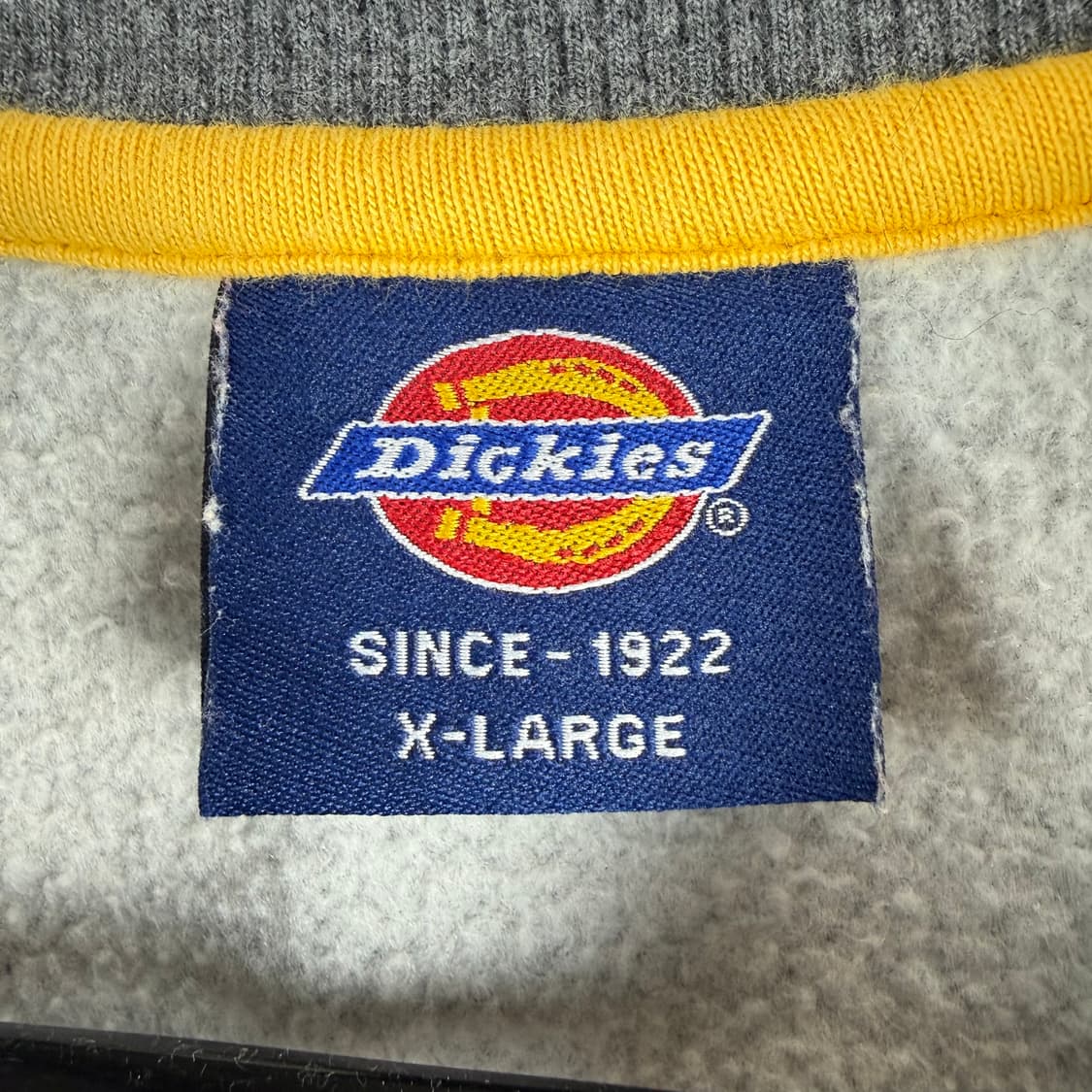 (무료배송)XL) 디키즈 로고 맨투맨 차콜그레이 상품이미지3