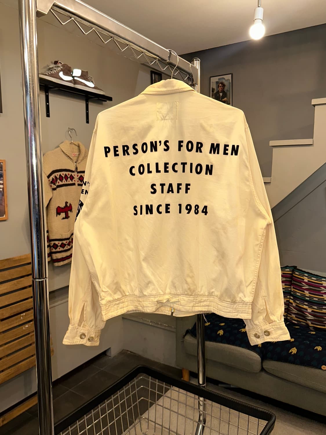 90’s Men’s for men embroider jacket 상품이미지4