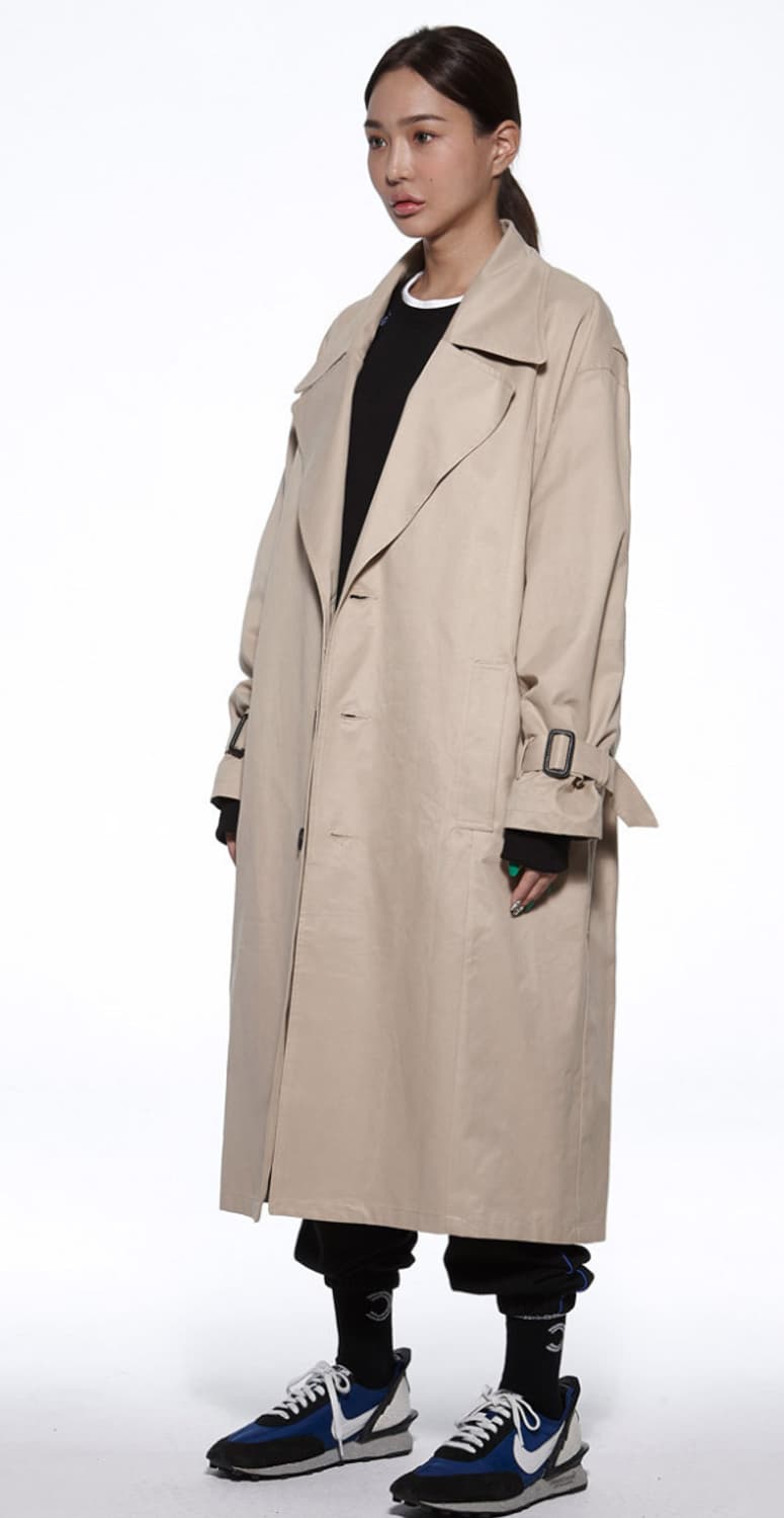 오버사이즈 트렌치코트 상품이미지3