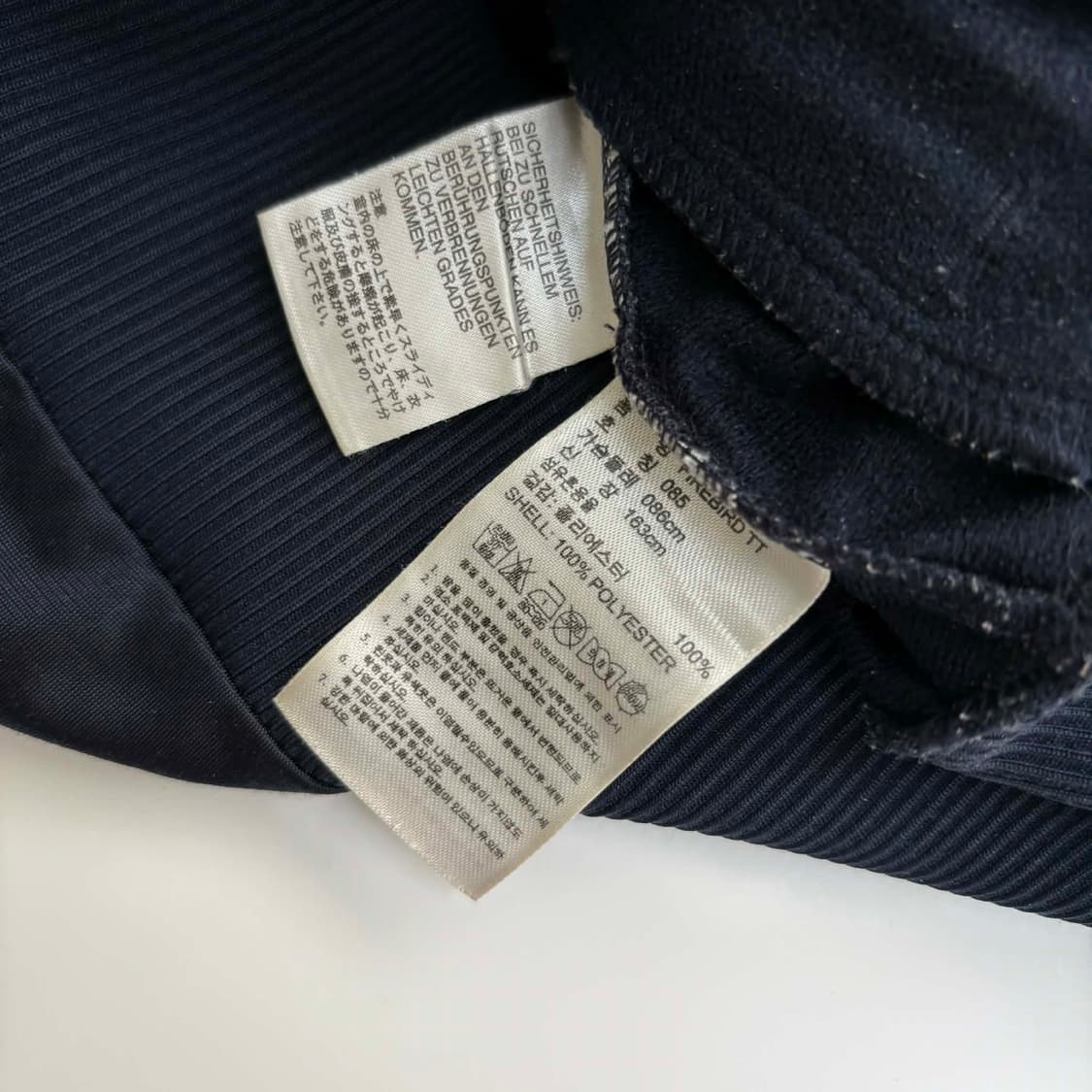 아디다스 파이어버드 여리핏 남빨 걸즈 트랙탑 희귀져지(85) 상품이미지5