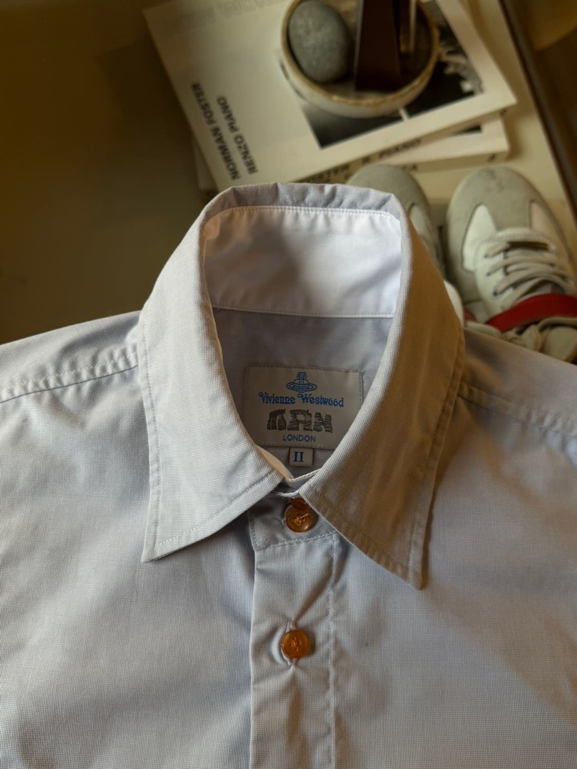 비비안 웨스트우드 클레릭 셔츠 남 95 여 66 상품이미지6