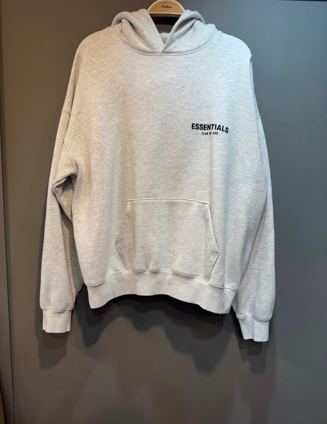 에센셜 Fear Of God 후드티 그레이 상품이미지1