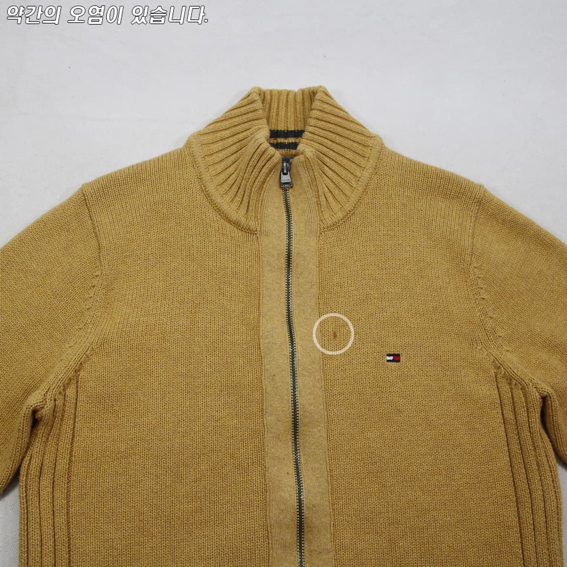 TOMMY HILFIGER 폴라 니트 집업 자켓 (여성용 S) 상품이미지4