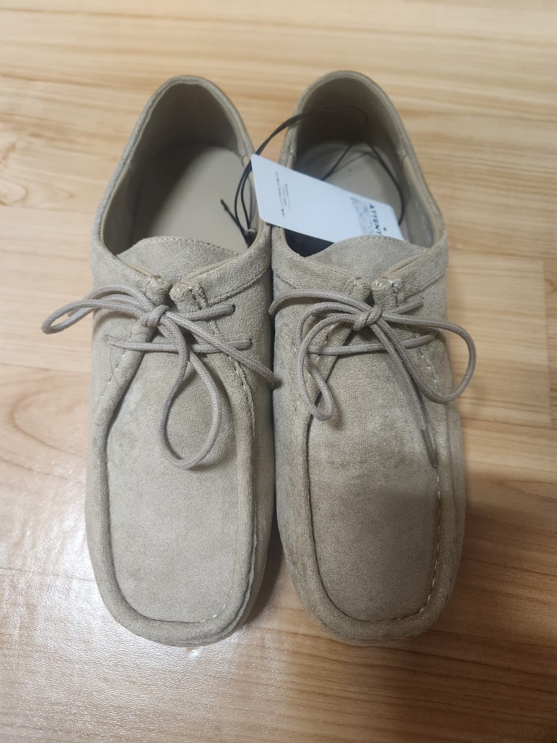 GU 모카신 구라비 구카신 왈라비 베이지 260 상품이미지1