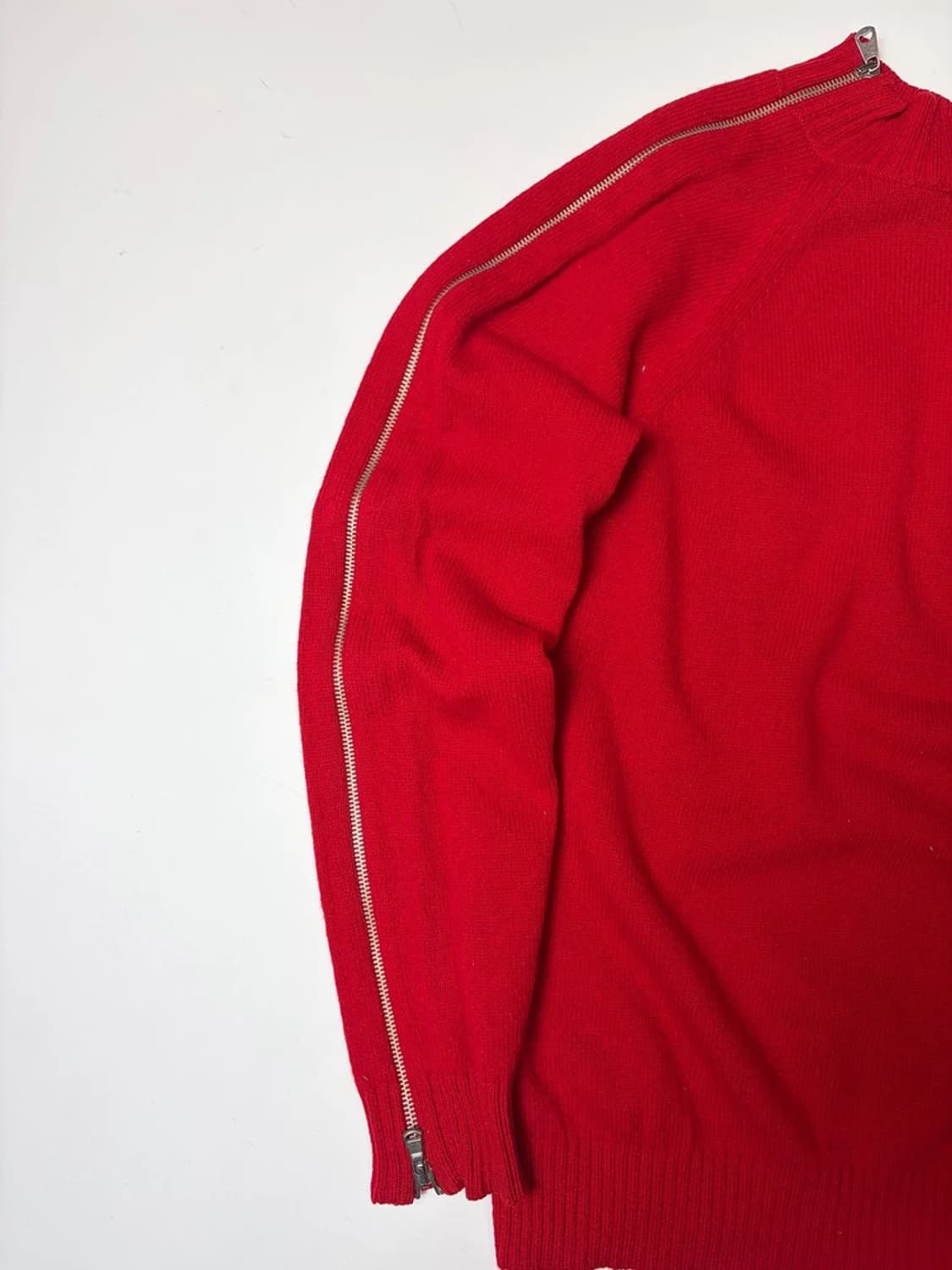 엠포리오 아르마니 사이드 롱 지퍼 울 니트 PN9387 상품이미지8