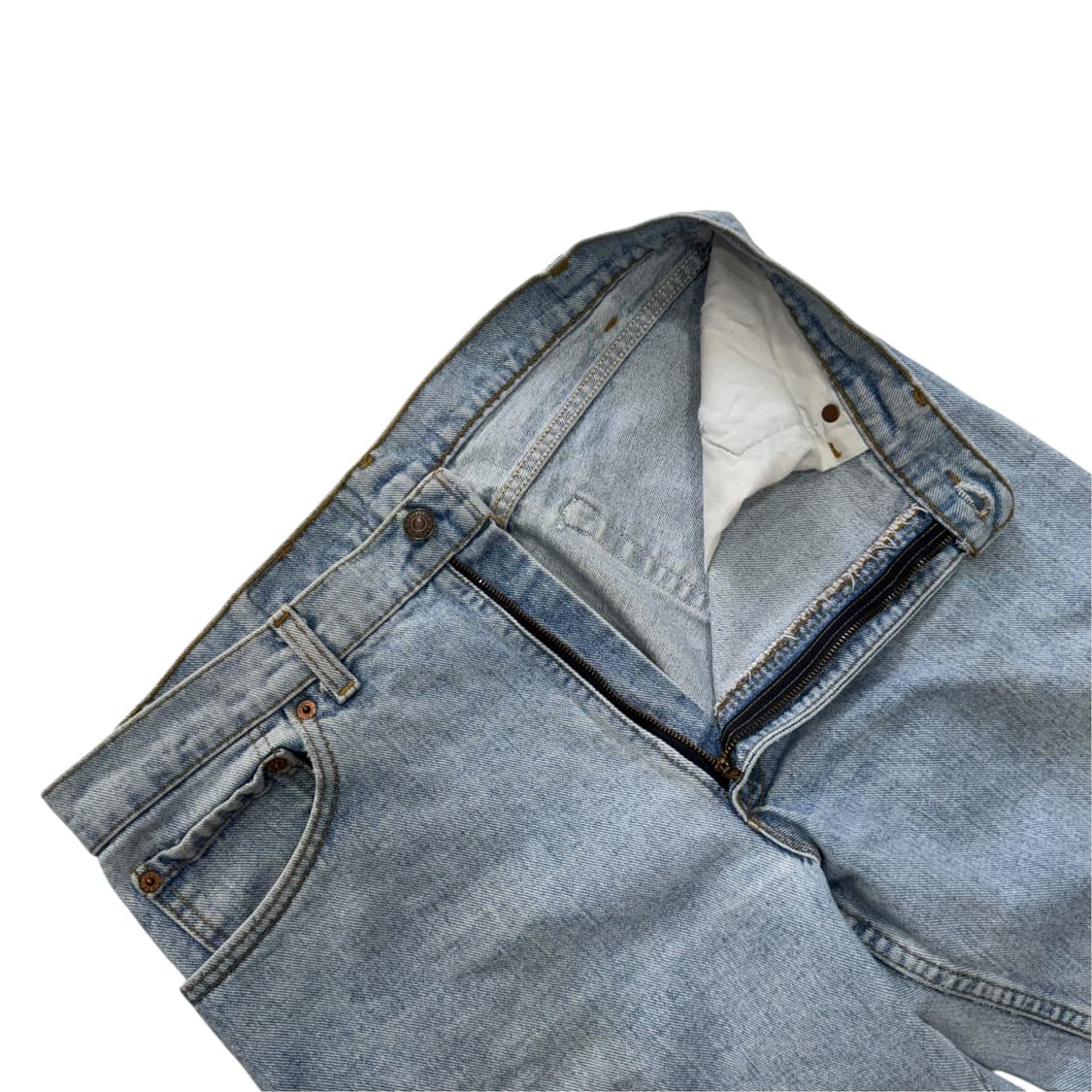 [34.5] 90's 리바이스 550 데님 청바지 USA [LV1298] 상품이미지3