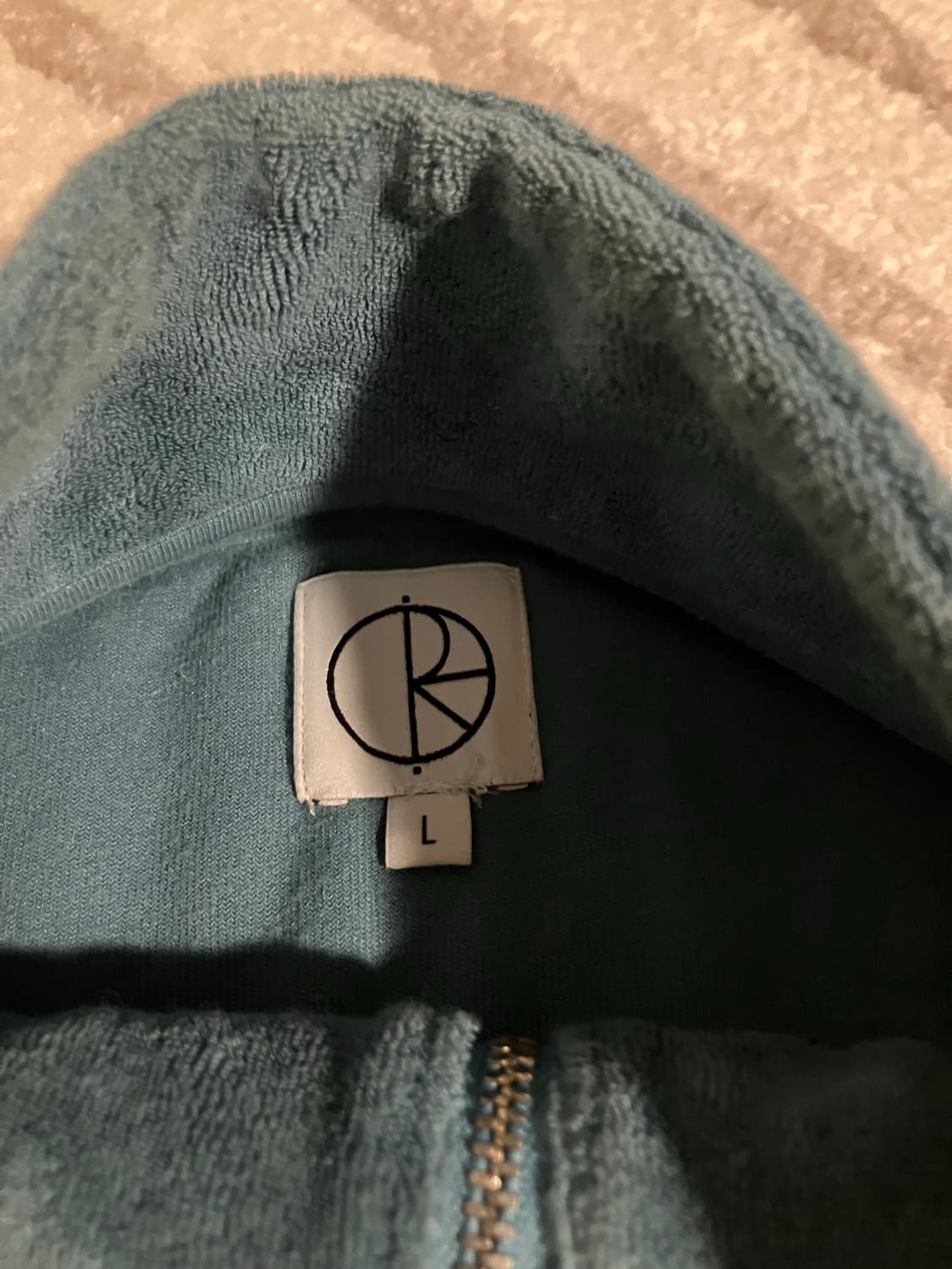 폴라스케이트 테리 하프집업 L 상품이미지3