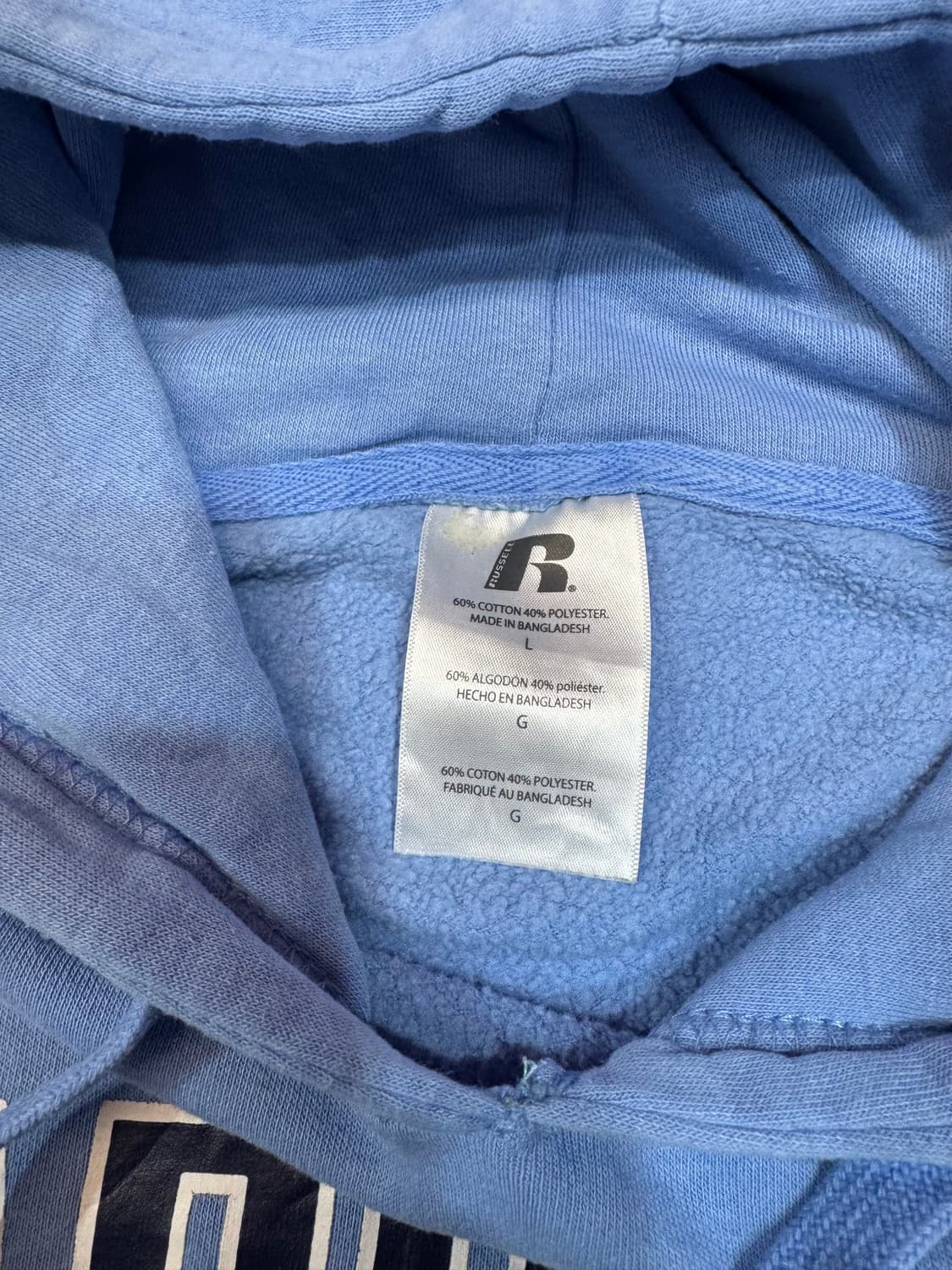 러셀 빈티지 스웻 후드티 (L)   상품이미지5