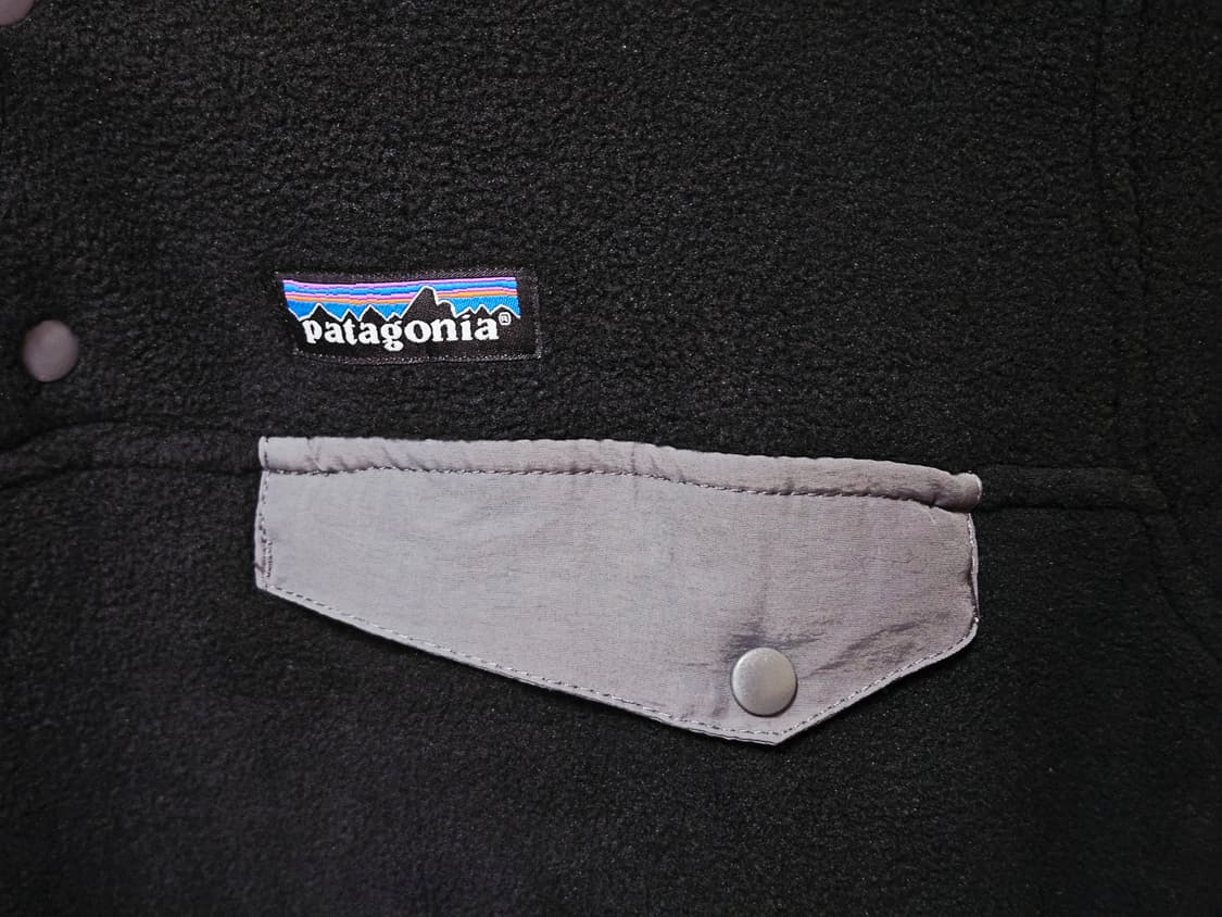 파타고니아 신칠라 스냅티 플리스 풀오버 블랙 95 100 상품이미지4