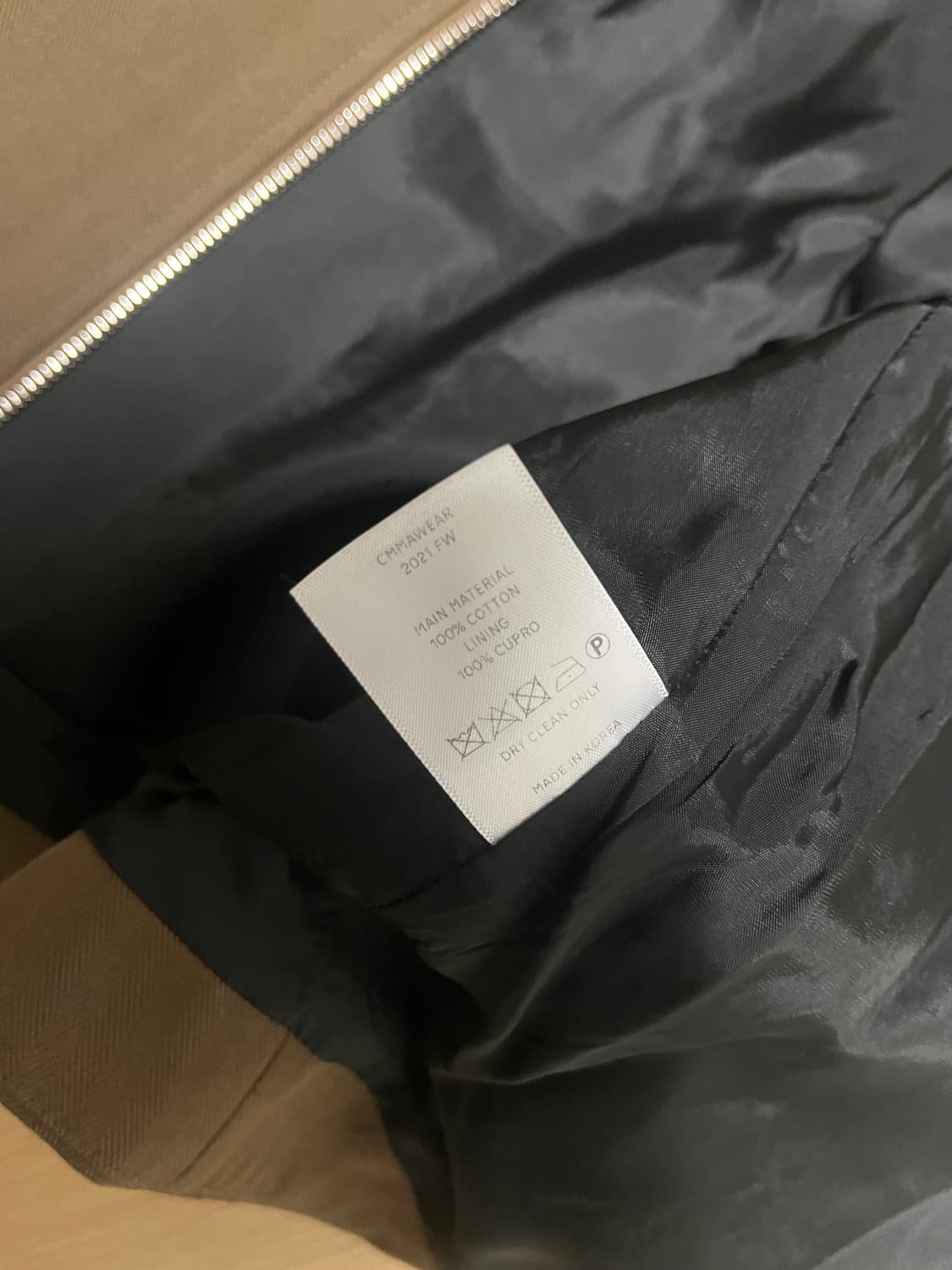 cmmawear 커마웨어 크레센트 자켓 상품이미지9