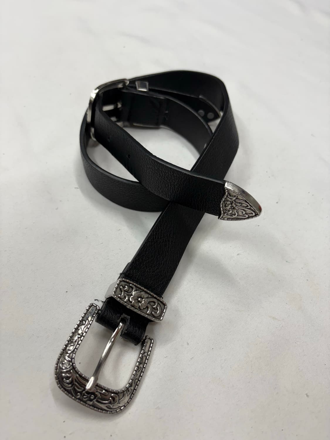 빈티지 웨스턴 버클 벨트 상품이미지1