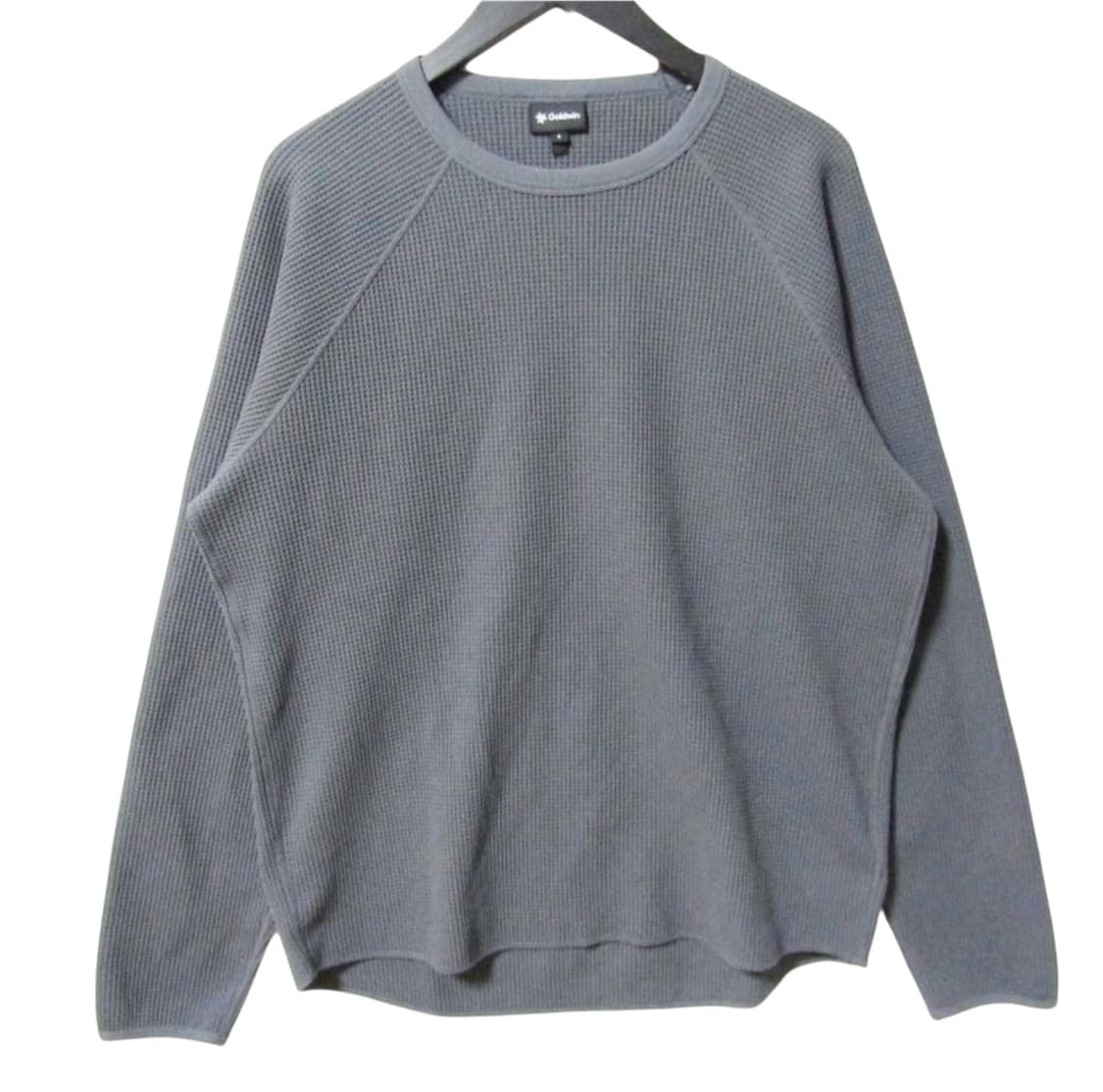 Goldwin 골드윈 와플 롱슬리브 티셔츠 그레이 상품이미지1