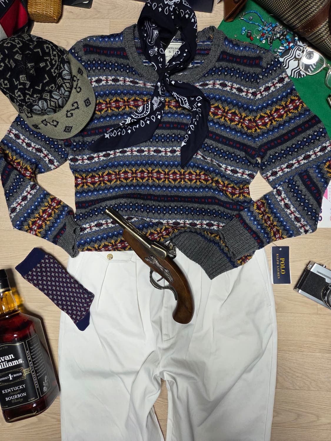 (새상품)POLO RALPH LAUREN 치노 투턱 트윌 팬츠 면바지  상품이미지5